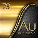 Logo der Kryptowährung AurumCoin AU