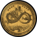 Logo der Kryptowährung Dragon Coins DRG