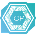 Logo der Kryptowährung Internet of People IOP