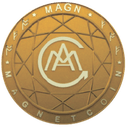 Logo der Kryptowährung Magnetcoin MAGN