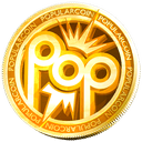 Logo der Kryptowährung PopularCoin POP